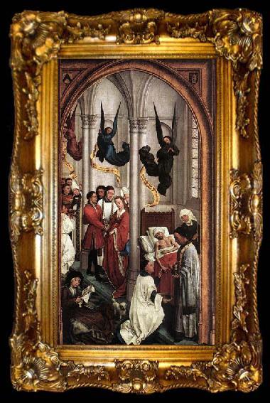 framed  WEYDEN, Rogier van der Seven Sacraments, ta009-2